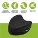 Ортопедична подушка для ніг та колін Comfort Night PMF 008-3 250х200х120 чорна (велюр) PMF 008-3 фото 4