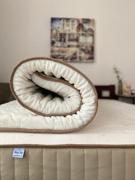 Тонкий матрас-топер Family Sleep Royal Gold FS-00002020 фото