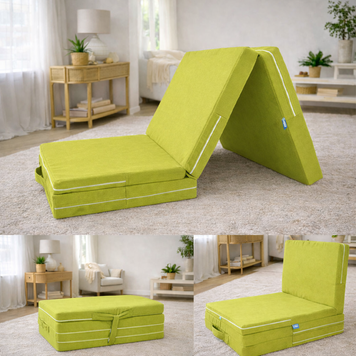 Складаний матрац Family Sleep Transform Flex Fold h-10 см Зелений НФ-9916-h10-green фото