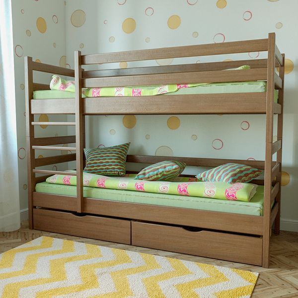 Кровать деревянная двухъярусная Mebel Up Засоня 1272246061 фото