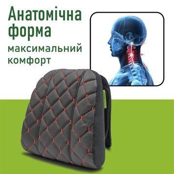 Автомобильный подголовник Comfort Trip AMF 004-2 225х245х60 из экокожи красный AMF 004-2 фото