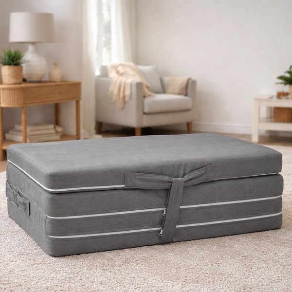 Складаний матрац Family Sleep Transform Flex Fold h-7 см Сірий НФ-9918-h7-gray фото