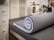 Тонкий матрас-топер Family Sleep Sky Gray-White FS-00000538 фото 6