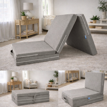 Складаний матрац Family Sleep Transform Flex Fold h-10 см Сірий НФ-9918-h10-gray фото